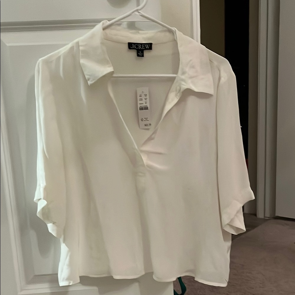 J. Crew Women's White Top